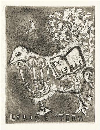 MARC CHAGALL Group of 4 proof etchings.